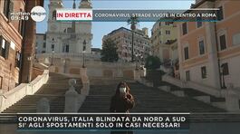 COVID-19: strade vuote in centro a Roma thumbnail