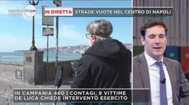 Coronavirus, strade vuote nel centro di Napoli thumbnail