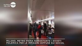 Coronavirus: Milano, metro piena nonostante i divieti thumbnail