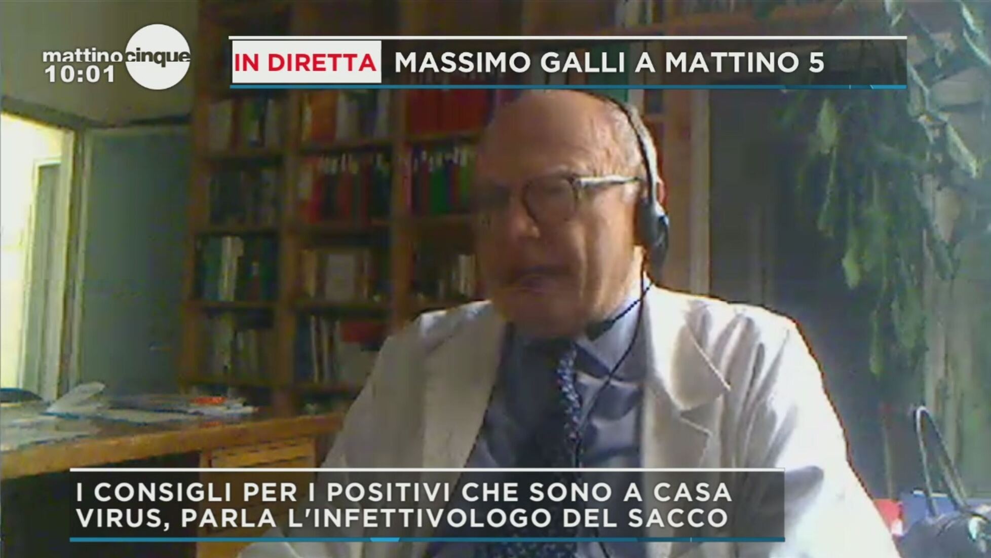 Covid 19 Parla Massimo Galli Virologo Dell Ospedale Sacco Di Milano Mattino Cinque Video Mediaset Infinity