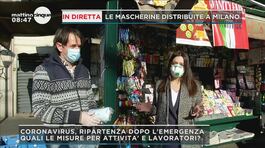Coronavirus, in Lombardia distribuzione delle mascherine thumbnail
