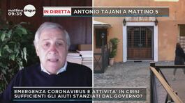 Coronavirus: Antonio Tajani a Mattino 5 thumbnail