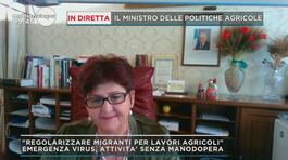 Teresa Bellanova: "Regolarizziamo i migranti che lavorano nei campi agricoli" thumbnail