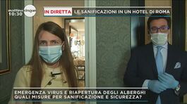 In diretta le sanificazioni in un hotel di Roma thumbnail