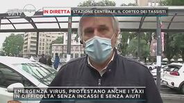 Virus e la protesta dei tassisti a Milano thumbnail