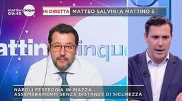 Matteo Salvini sui festeggiamenti a Napoli: "Dove era De Luca ieri sera"? thumbnail