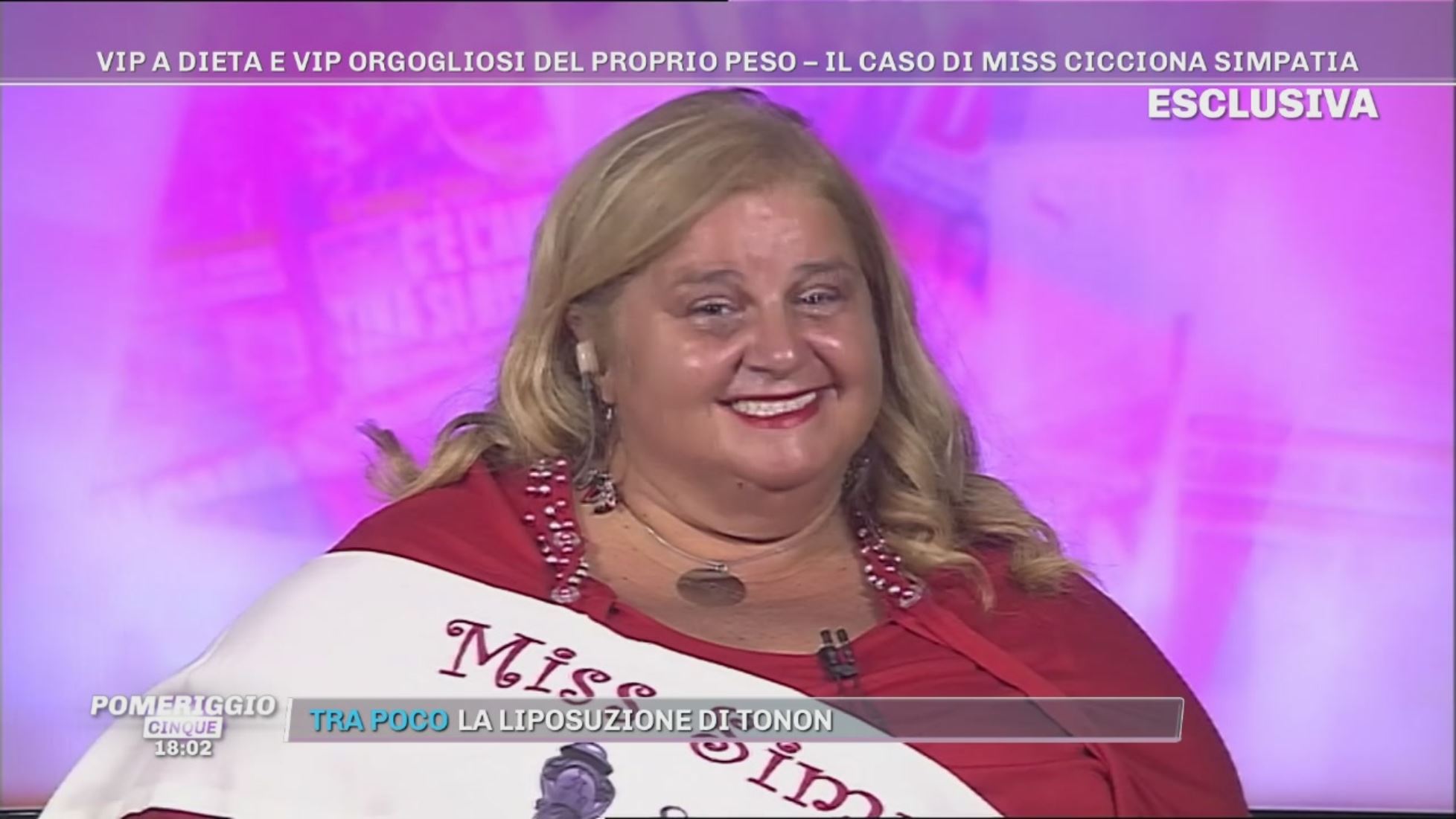 Miss Cicciona Simpatia Pomeriggio Cinque Video Mediaset Play