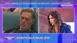 GFVIP - Emanuela Tittocchia: "Fabio Testi appena vede una ragazza ci prova..." thumbnail