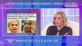 GFVIP - La Marini chiama la Elia "Bambola assassina" - Antonella alza le mani thumbnail