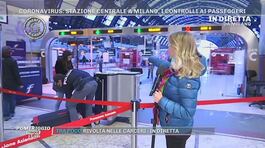 Coronavirus, stazione centrale a Milano, i controlli ai passeggeri thumbnail
