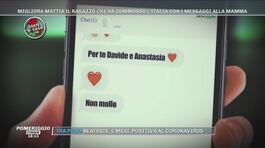 Migliora Mattia il ragazzo che ha commosso l'Italia con i messeggi alla mamma thumbnail