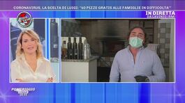 Coronavirus: Luigi ristoratore dal cuore grande che regala pizze ai bisognosi thumbnail