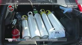 Coronavirus: i carabinieri recuperano le bombole d'ossigeno per i contagiati thumbnail