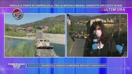 Crolla il ponte di Caprignola, tra La Spezia e Massa: un ferito thumbnail
