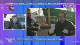 Coronavirus, il sindaco Cateno De Luca al porto: "A Messina non sbarca nessuno" thumbnail
