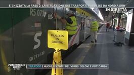 Fase 2 a Milano: sanificazione nella stazione di Cadorna thumbnail