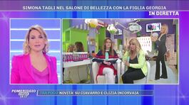 Simona Tagli nel salone di bellezza con la figlia Georgia thumbnail