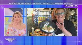 La ricetta del dolce "yogurt e limone" di Luisanna Messeri thumbnail