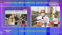 La protesta degli ambulanti napoletani thumbnail