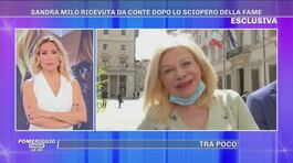 Sandra Milo incatenata davanti Palazzo Chigi thumbnail
