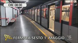 Metro di Milano deserta: il video thumbnail