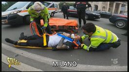 Brumotti aggredito a Milano, il video dell'attacco e gli insulti ricevuti dal nostro inviato thumbnail