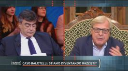 "Non c'è razzismo in Italia", l'opinione di Vittorio Sgarbi thumbnail