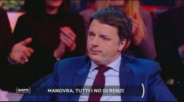 Manovra, tutti i no di Renzi thumbnail