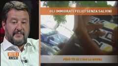 Gli immigrati su Salvini