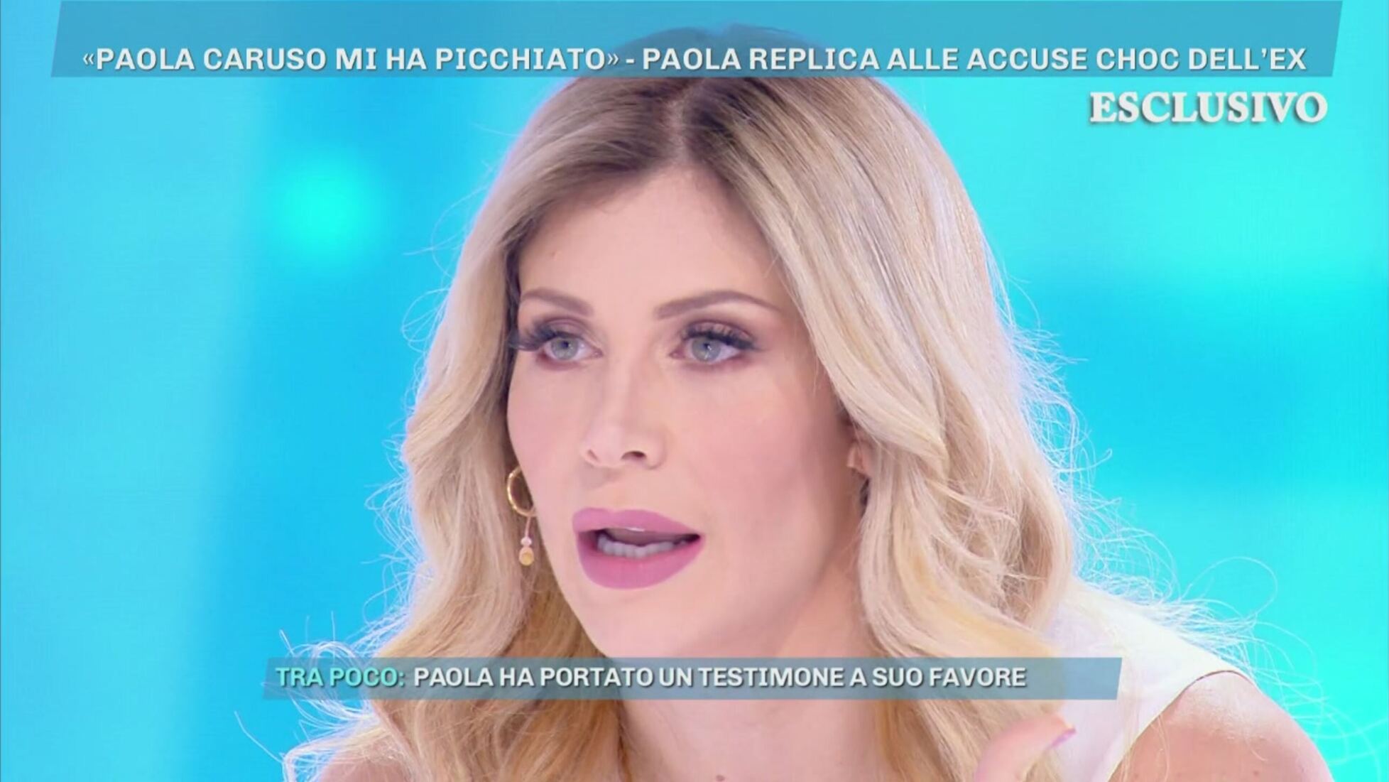 Domenica Live La verit di Paola Caruso Video Mediaset Infinity