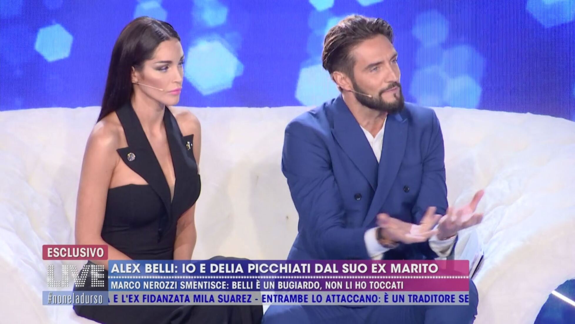 Alex Belli E Marco Nerozzi Le Due Versioni A Confronto Live Non E La D Urso Video Mediaset Play