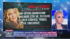 Paola Barale e la bagarre con Alfonso Signorini thumbnail