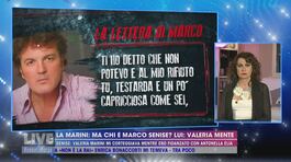La lettera di Marco Senise a Valeria Marini thumbnail