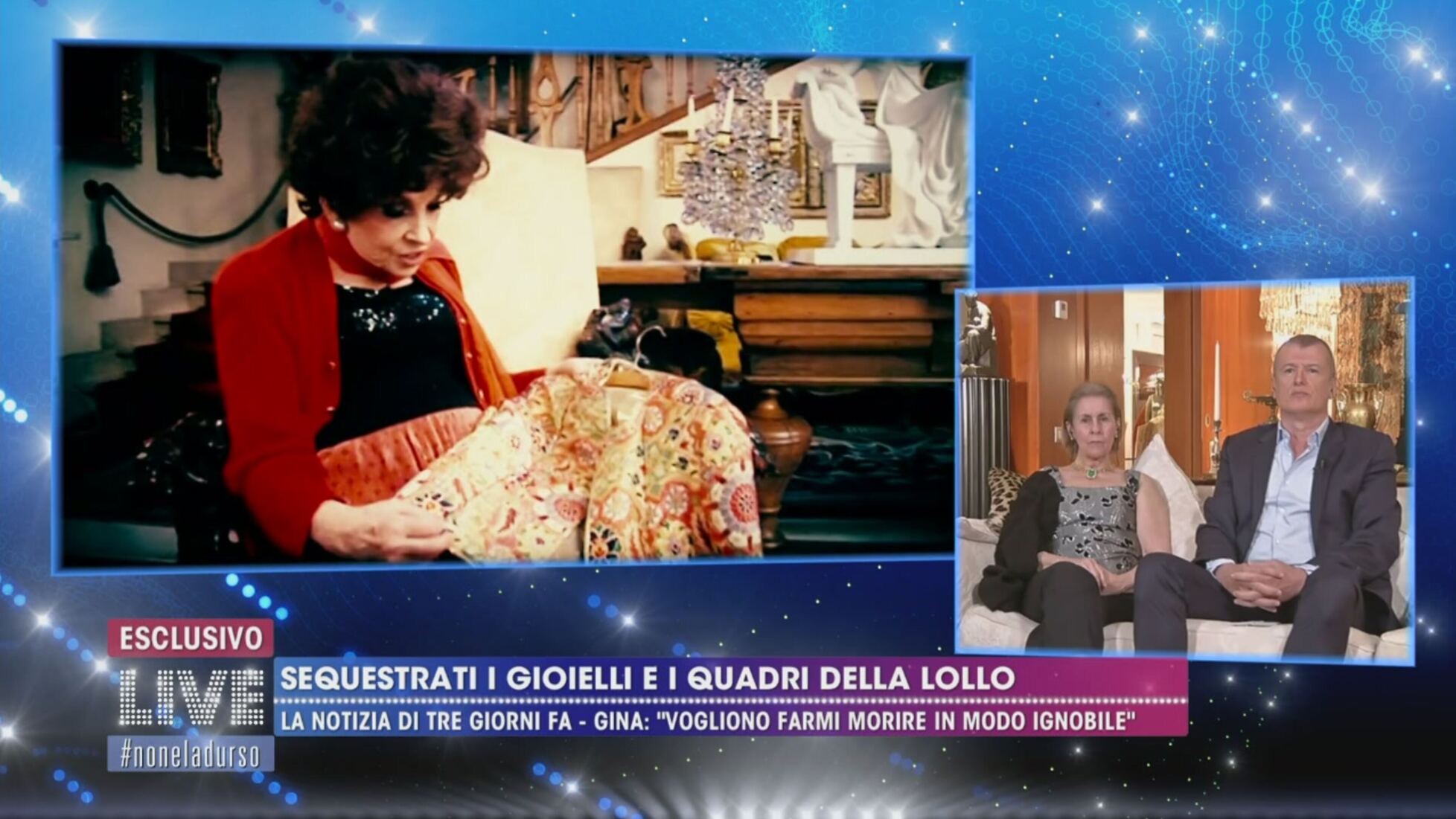 Ecco La Ville Di Gina Lollobrigida Live Non E La D Urso Video Mediaset Play