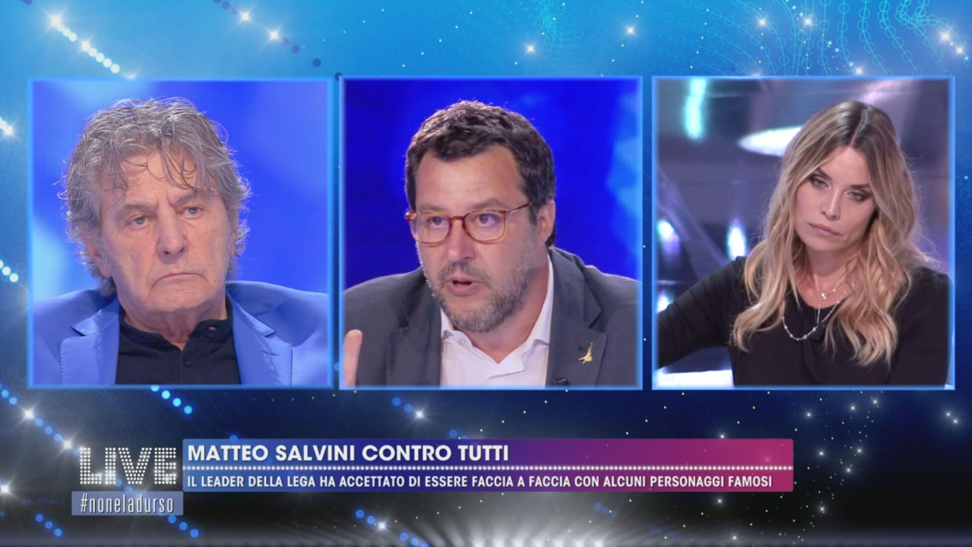 Fausto Leali A Matteo Salvini Quando La Gente Potra Tornare A Lavorare Live Non E La D Urso Video Mediaset Infinity