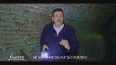 I sotterranei del castello sforzesco di Milano