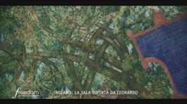 La Sala  delle Asse dipinta da Leonardo nel Castello sforzesco di MIlano thumbnail