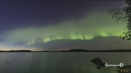 Un'aurora boreale mai vista prima thumbnail