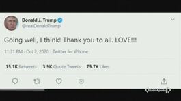 Trump dall'ospedale, va bene thumbnail