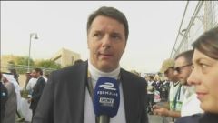 Renzi a Riad: "Tifo Massa, auto elettrica il futuro"