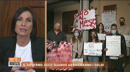 Prato, la protesta dei lavoratori ancora in attesa della cassa integrazione e la risposta di Alessia Morani (PD) thumbnail