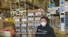 Coronavirus, gli aiuti dalla Cina thumbnail