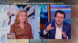 Salvini: "Servono soldi garantiti dallo Stato" thumbnail