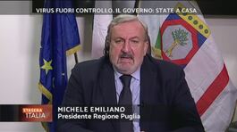 Virus fuori controllo: Michele Emiliano, Presidente Regione Puglia thumbnail