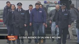 Le due agende di Salvini e Meloni thumbnail