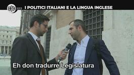 TRINCIA: I politici italiani e la lingua inglese thumbnail