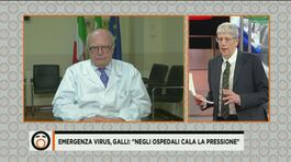 Emergenza virus, Galli: "Negli ospedali cala la pressione" thumbnail