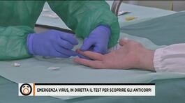 Emergenza virus, in diretta il test per scoprire gli anticorpi thumbnail