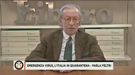 Emergenza virus, l'Italia in quarantena - parla Feltri thumbnail