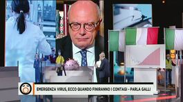Emergenza virus, quando finiranno i contagi: parla il prof Massimo Galli thumbnail